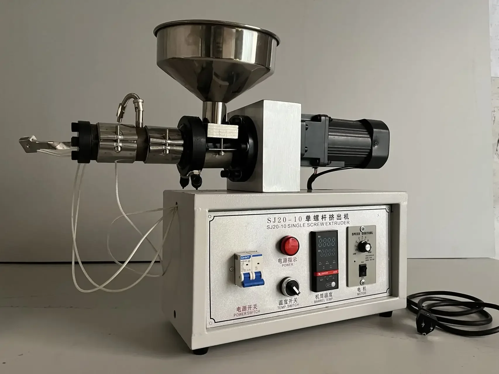 Plastic Processing Machine For Laboratory Extruder