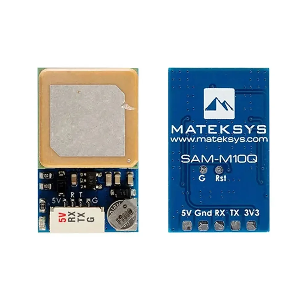 

Matek Systems GNSS SAM-M10Q GPS 4~9V Patch Antenna 15*15*4mm For FPV Racing Drone Long Range