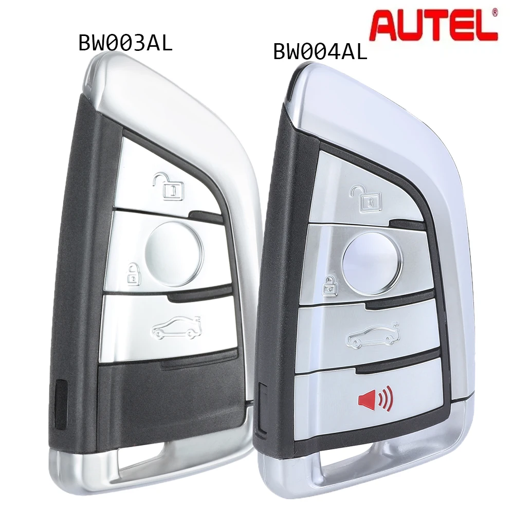 BW003AL/BW004AL Autel Razor Type Universal Smart Key 3B/4B for BMW Type IKEYBW003AL/IKEBMW004AL Use for KM100 IM508 IM608