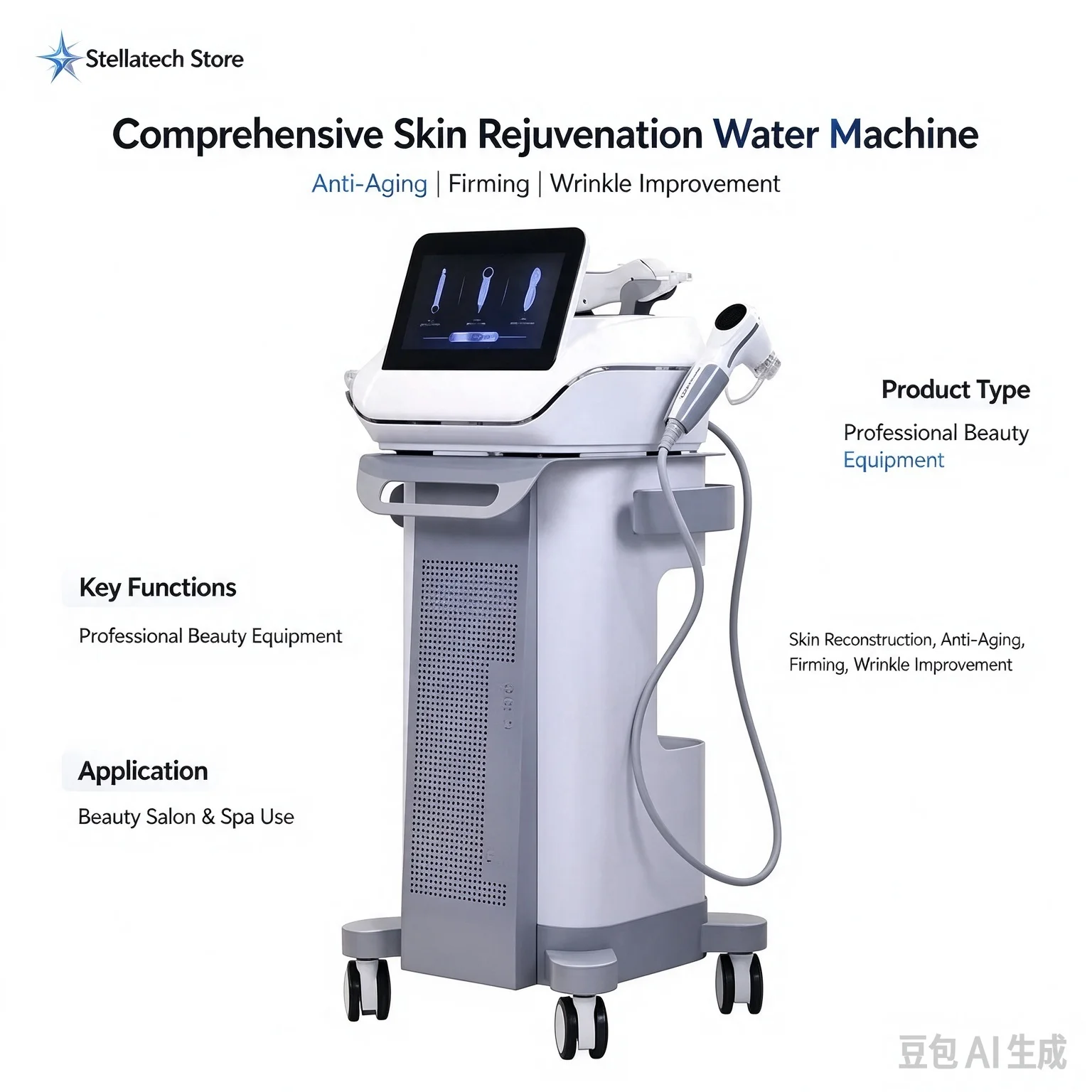 2025 Newest Comprehensive Care   Rejuvenation Water   Machine Reconstruction Anti-aging and Firming Wrinkle Improvement