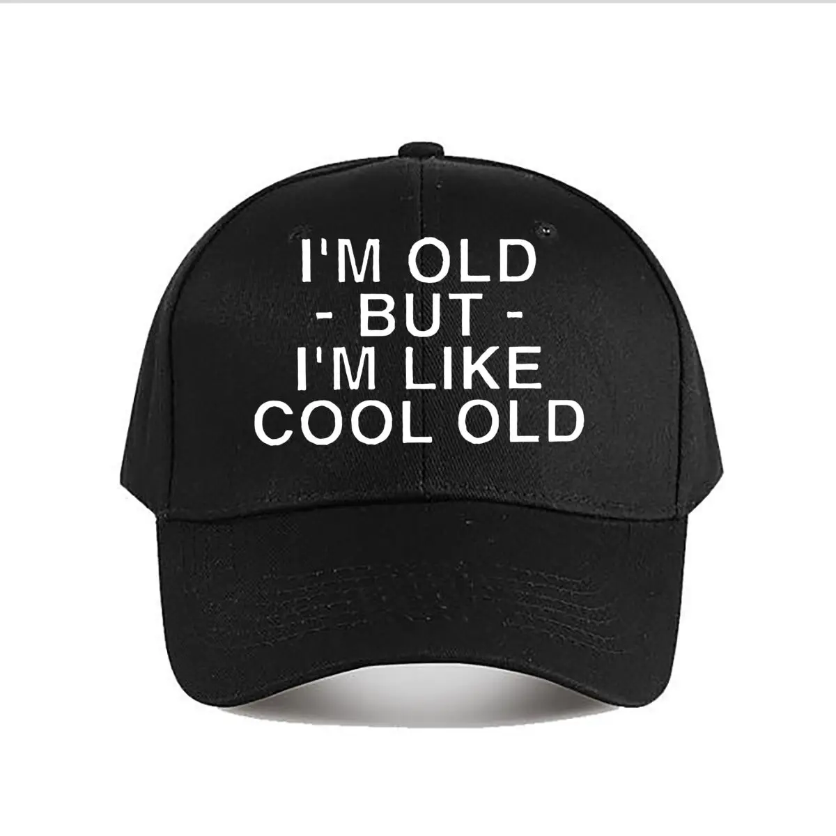 Cool Old Quote Baseball Cap Fashion Men Sunhat Women's Outdoor Sports Snapback Cap
