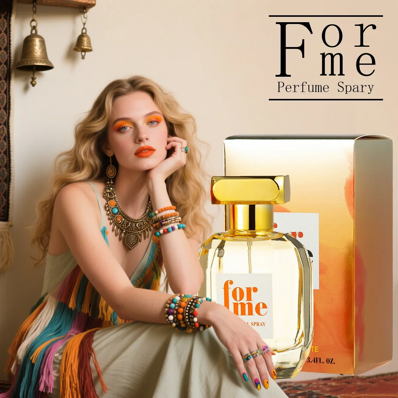 

Women's Long Lasting Perfume Spray, Floral Fruity Sandalwood Vanilla Blend, Daily Dating Party Use, Elegant Packaging Gift