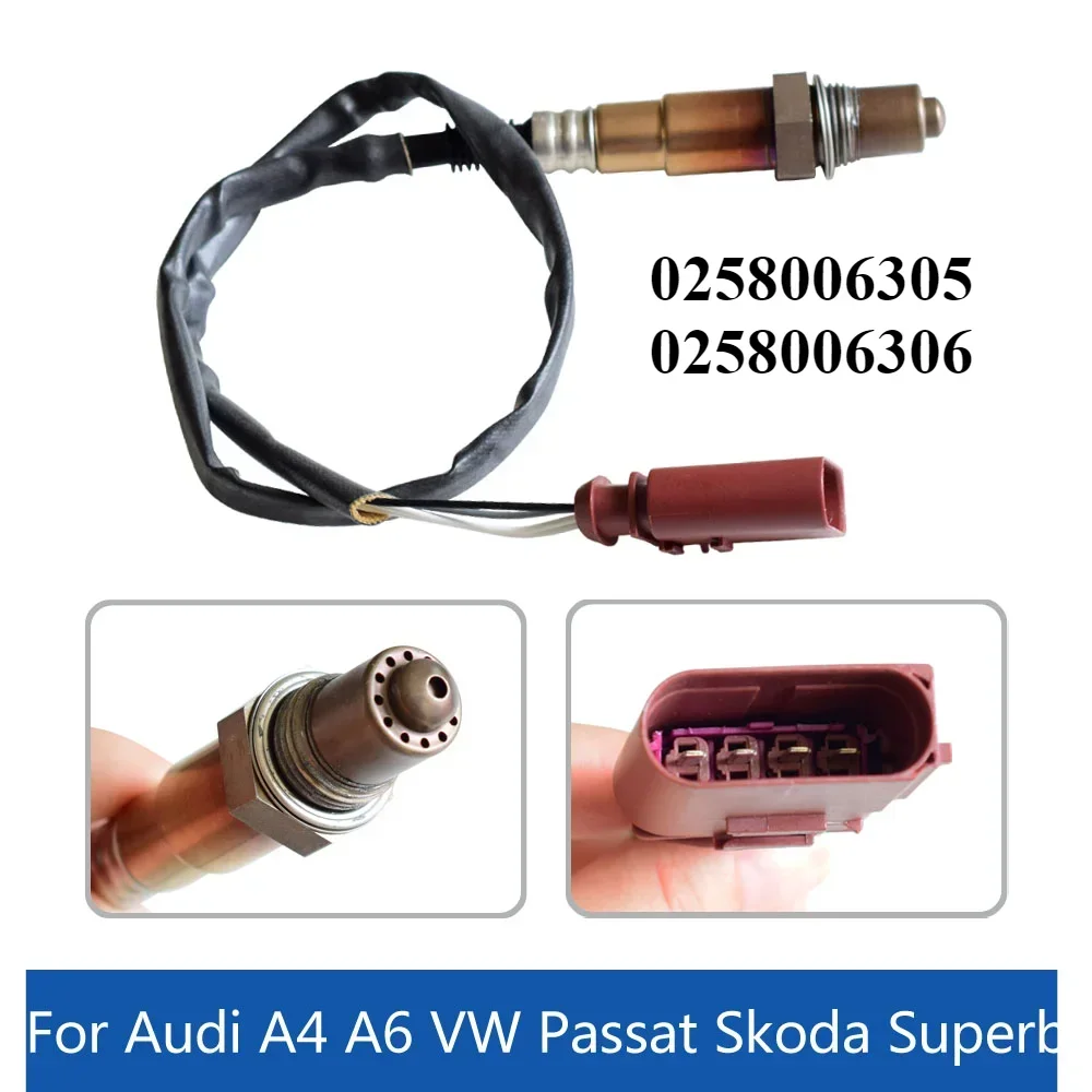 

For Audi A4 A6 For VW Passat Wagon Skoda Superb O2 Lambda Probe Oxygen Sensor 0258006305 0258006306 058906265V 058906265C