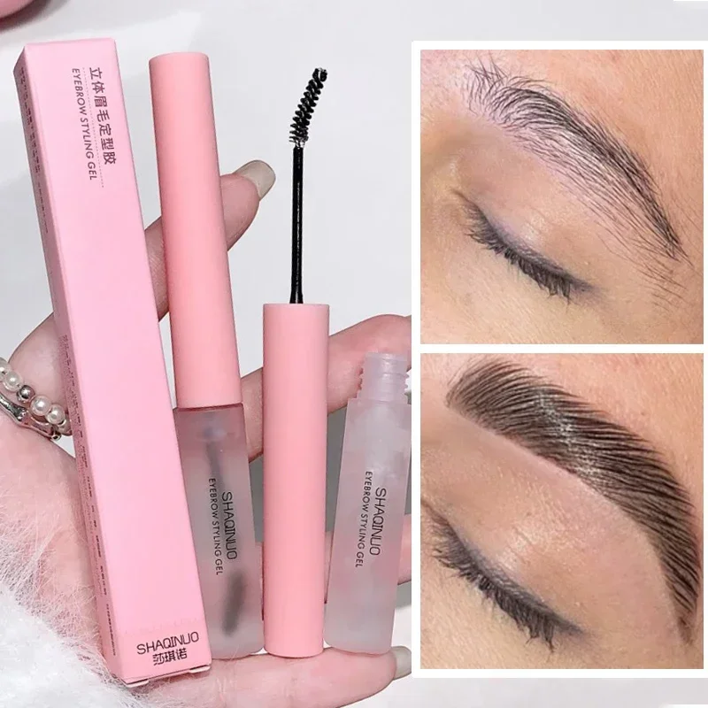 Waterdichte Gel Wenkbrauw Styling Crème Blijvende Lifting Fixing Brow Wax Make-up Transparante Vloeibare Wenkbrauw Vorm Enhancers Cosmetica