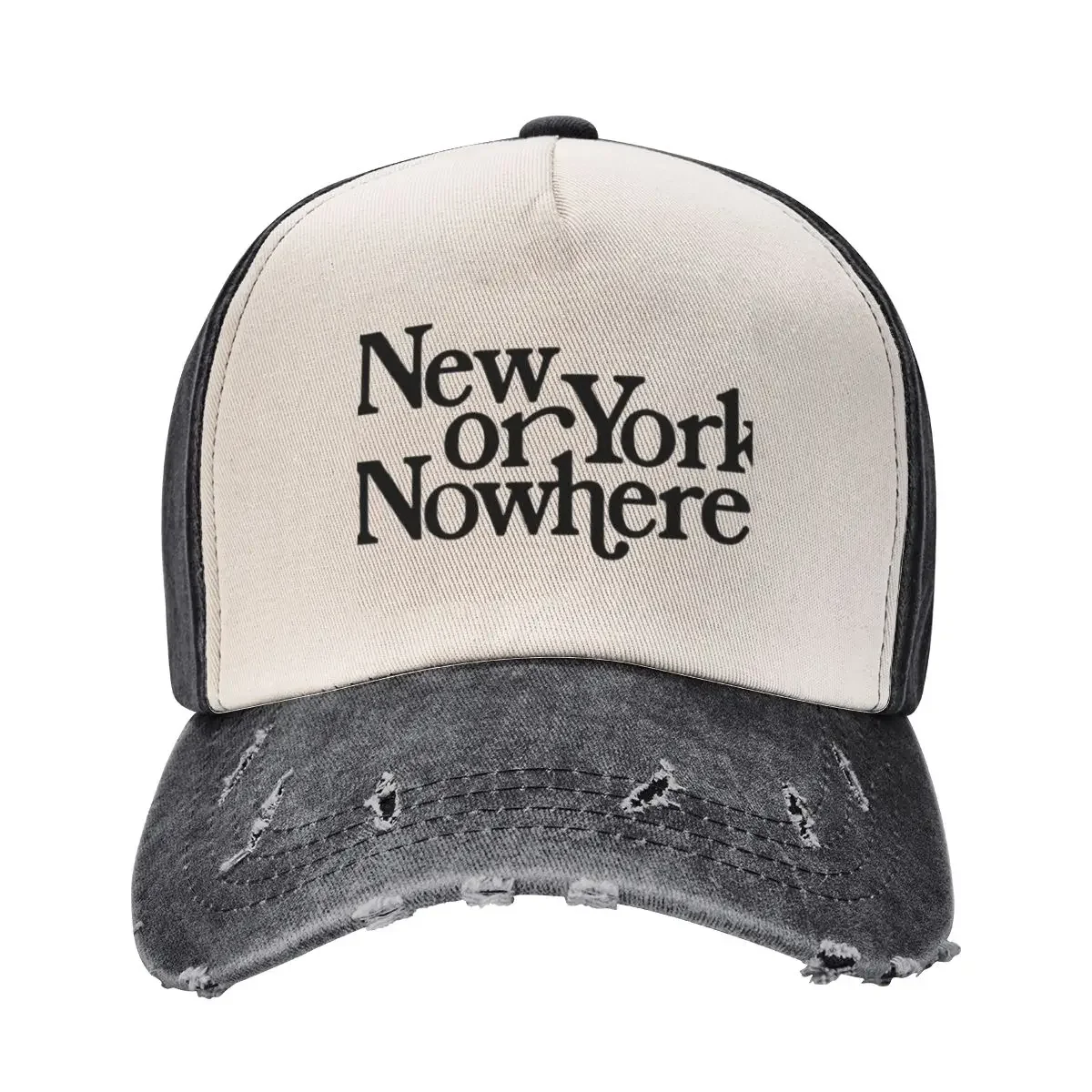 

NEW YORK OR NOWHERE Baseball Cap Anime Christmas Hat Beach Bag Man Women's
