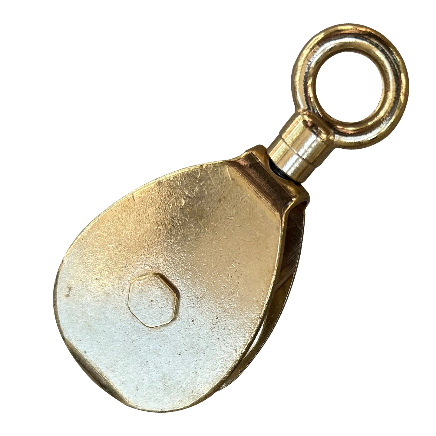 371586 Block Flag Brass 32mm Flag Copper Flag Block for Ships Flag Pulley Flagpole Pulley 371587 371588 view 6