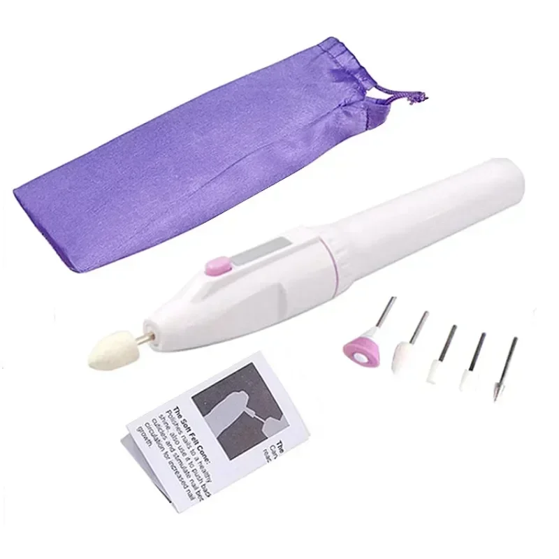 

5 In 1 Professional MINI Electric Nail Drill Kit Manicure Pedicure Grinding Polishing Nail Art Sanding File Pen Tools Machine