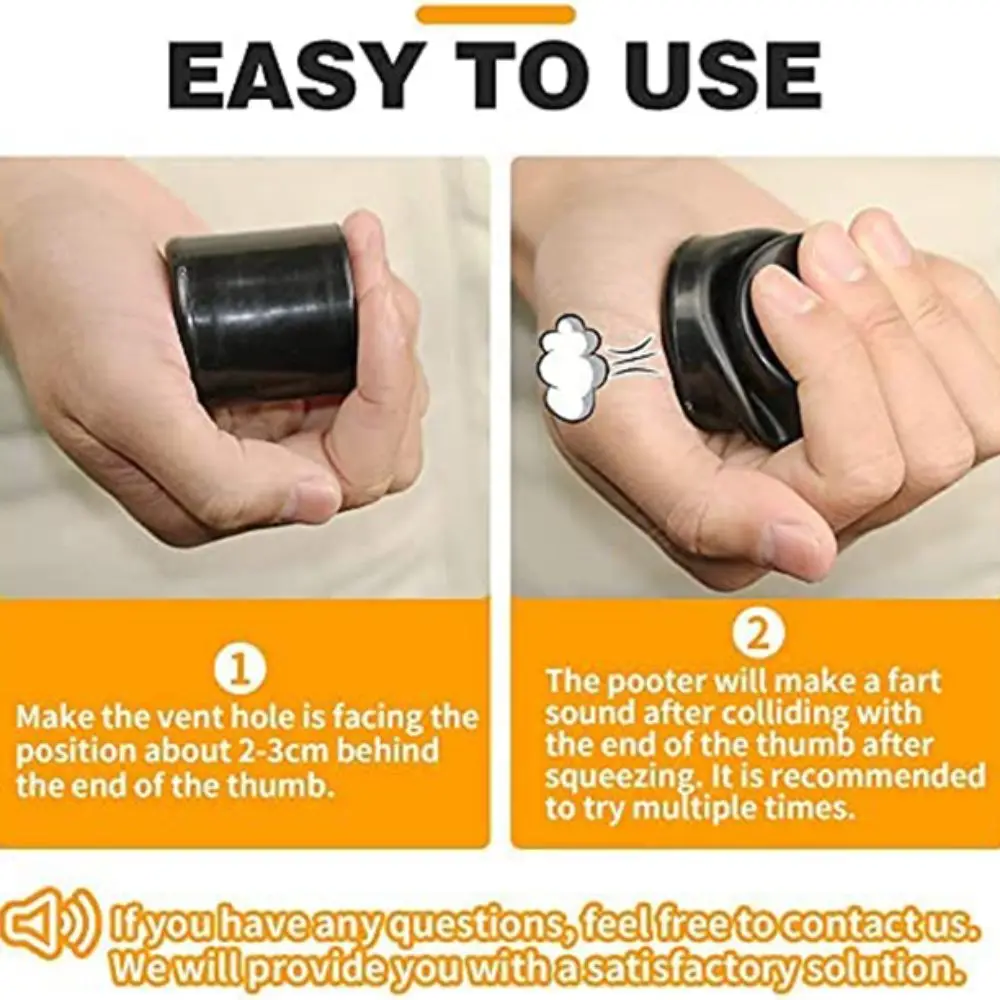 Juguete de broma de pedos divertido y creativo para apretar, máquina de ruido de pedos de goma, máquina de sonidos de pedos realistas, favores de juguete para adultos
