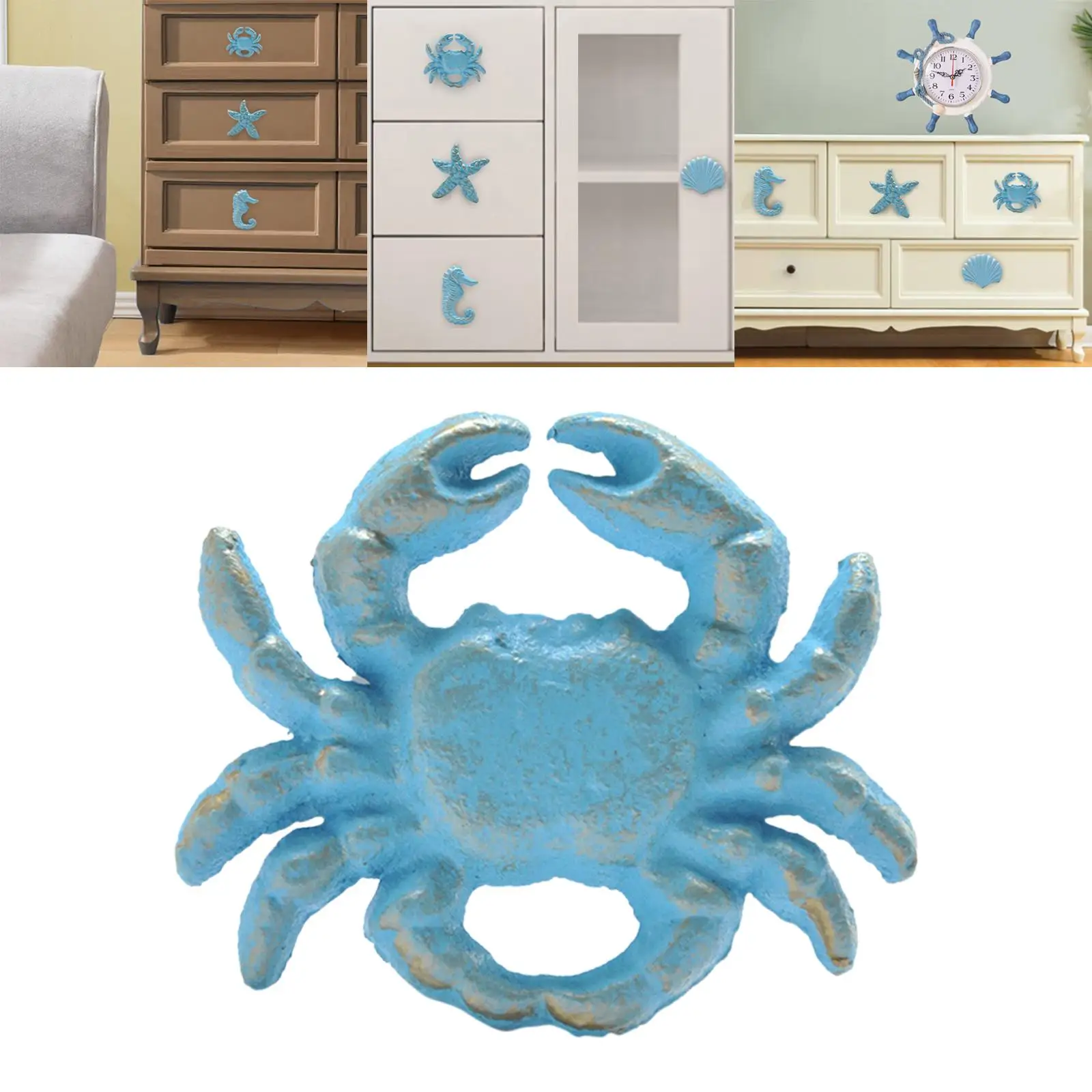 2-6pack Cabinet Knobs Easy Installation Kitchen Cabinet Farmhouse Drawer