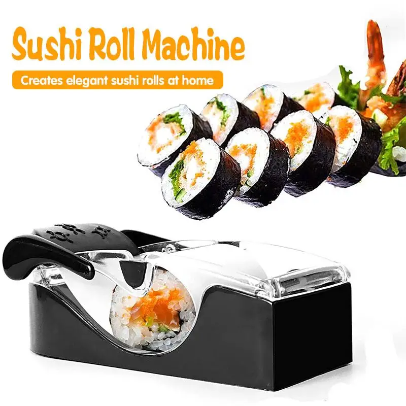 

Magic Sushi Roll Maker Easy Rice Ball Mold Non-stick Perfect Rolling Tool DIY Sushi Making Machine Kitchen Supplies Tools Roller