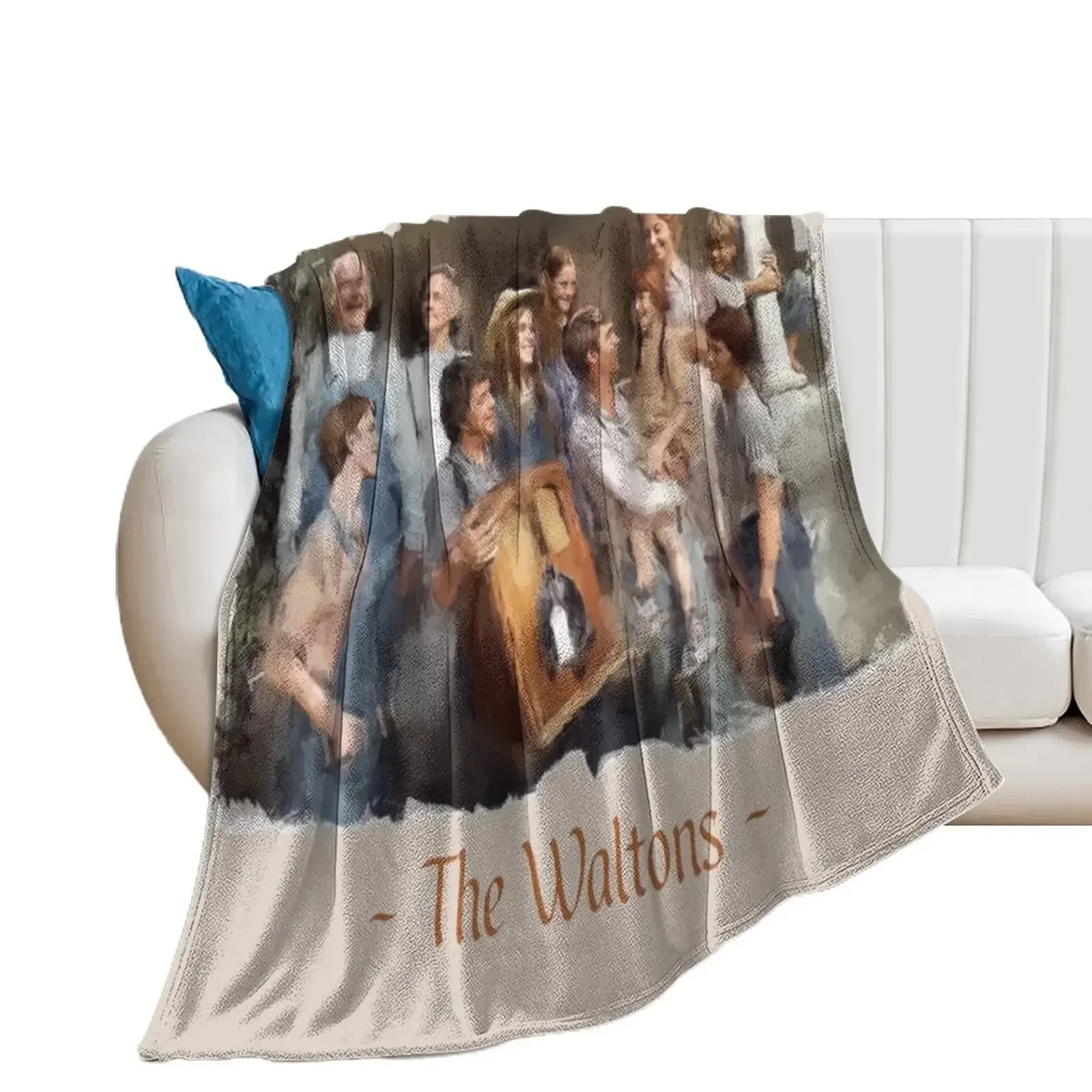 The Waltons TV Show Throw Blanket for sofa Bed Blankets For Baby Large Blankets