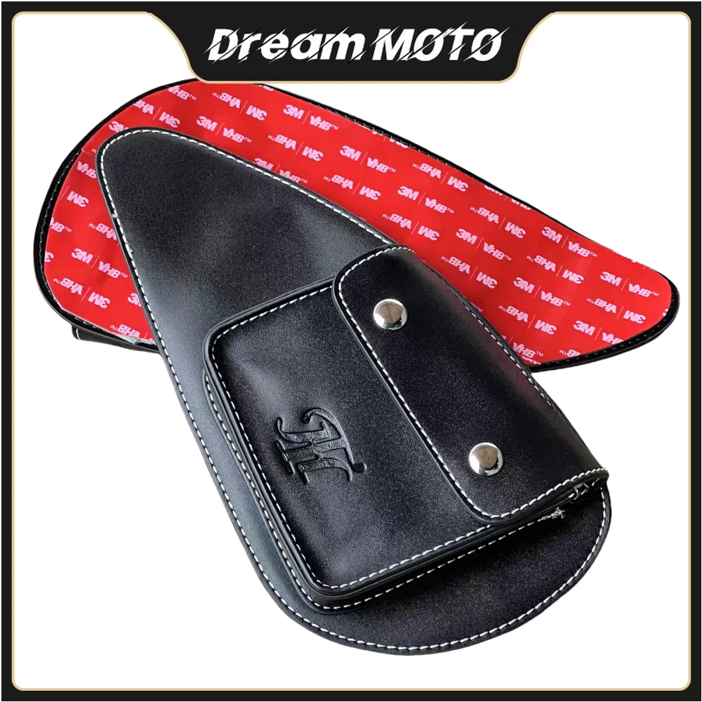 

Идеальная мотоциклетная боковая сумка CFMOTO 450clc в стиле ретро, натуральная кожа, быстрый доступ, малый круизный топливный бак