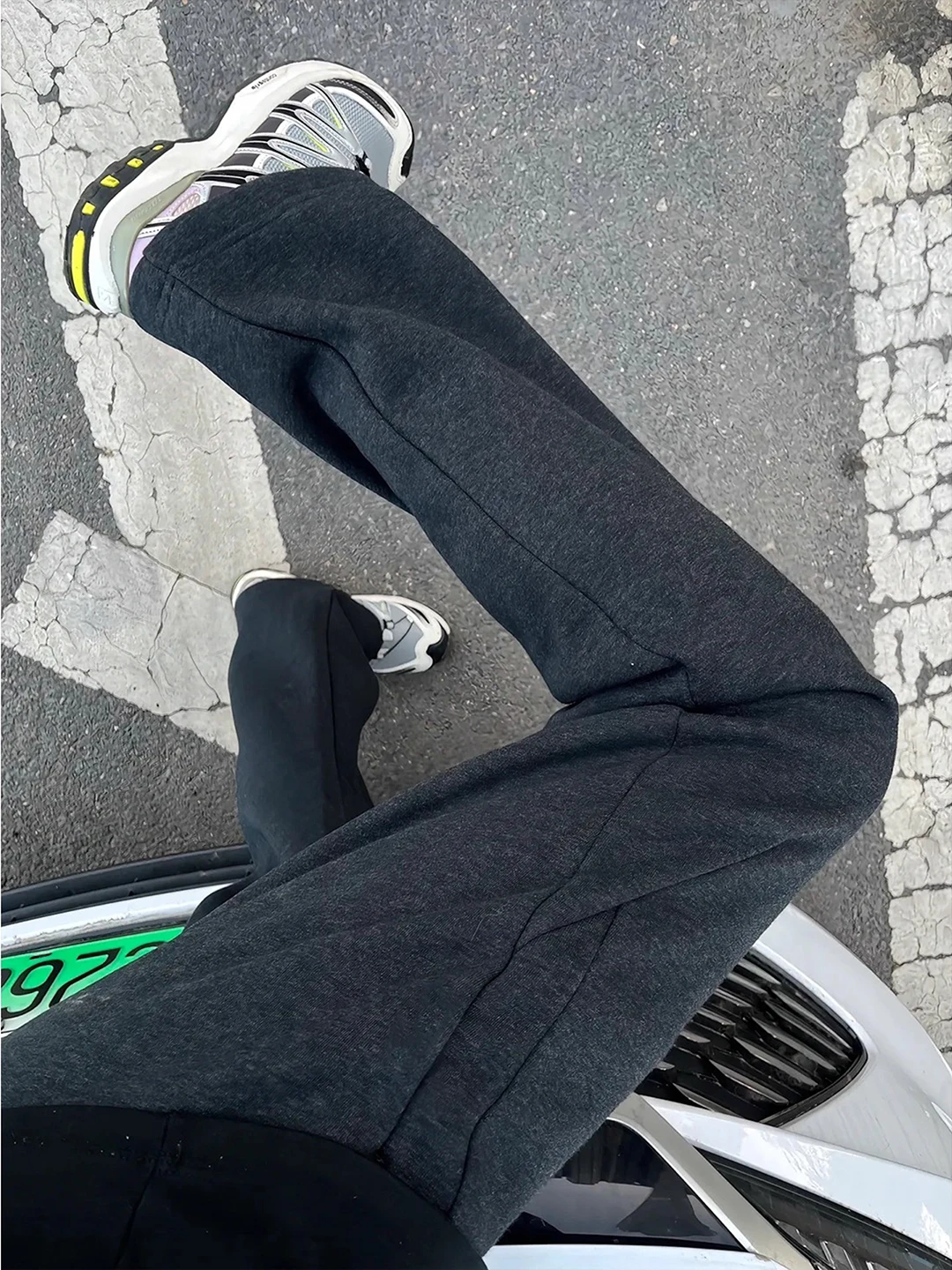 

Deep ey Heavyweight Men's Winter Carbon Fiber Fce Lined Trousers Outdoor Straight Leg Fitn Long Pants Spor Casual