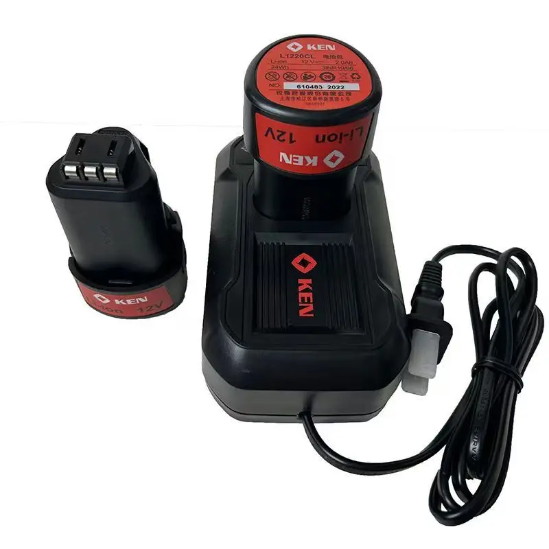 

100% Новый Оригинальный Аккумулятор для Дрели Ruiqi KEN BL6012/7212/7312, Аксессуары, 12В 2.0Ач, Литиевая Батарея Большой Емкости