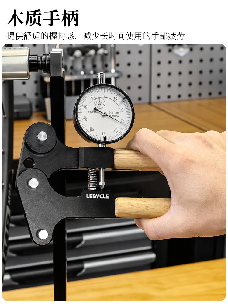 

Wheel Hub Mountain/Road Bike Spoke Tension Gauge Pro – Specialised Tool for Truing and Adjusting Bicycle Rims