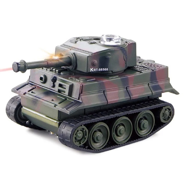 1/100 Mini RC Tank Modell Imitieren Fernbedienung Kampf Tanks Elektronische Jungen Spielzeug Radio Gesteuert Tank Kinder Spielzeug Weihnachten Geschenke – Detail 3