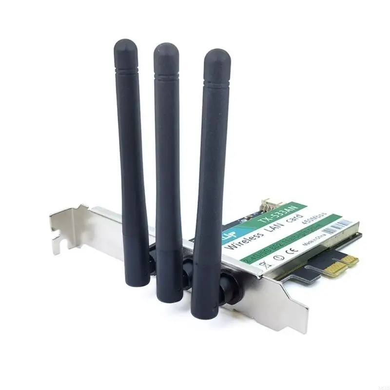 N84B TX-533AN 633AnHMW Dual Banda 450 MBPS Scheda rete wireless PCI-E Card 802.11n per convertitore adattatore desktop 6300