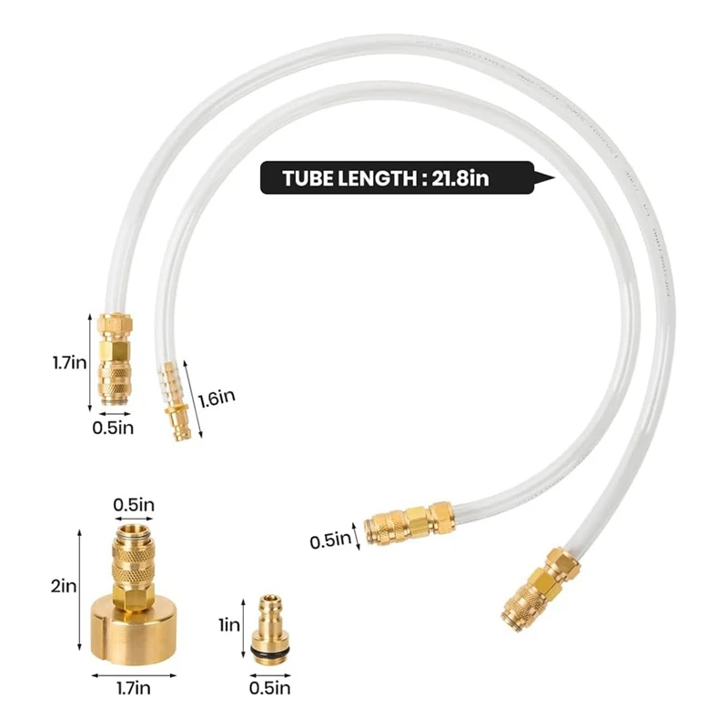 Hydraulic Steering Bleed Kit, 2PCS Includes Bleeding Kit/Fill Kit, For Sea Star All Outboard, Sterndrive & Inboard Durable