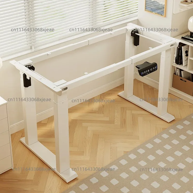 Electric Lifting Table Legs Double Motor Four Columns Office Desk Bracket