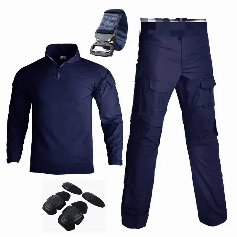 Outdoor Mountaineering Sportswear Military Tactical Camouflage Hunting Suit Outdoor Equipment Jacket+pants Two-piece Set