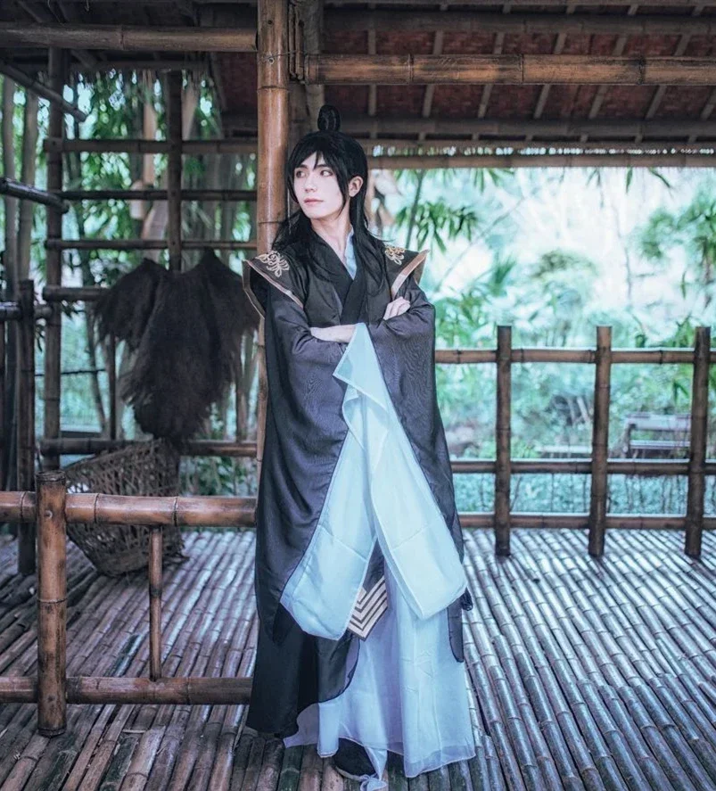 Anime Grandmaster of Demonic Cultivation Nie HuaiSang Cosplay Costume MO DAO ZU SHI  Chinese Costume New Arrival Full Set