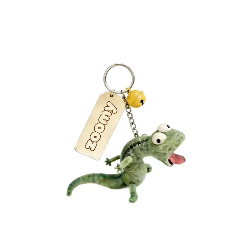2027Funny beaver transforms into mint green lizard, super cute and funny doll, soft three-dimensional plush toy***
