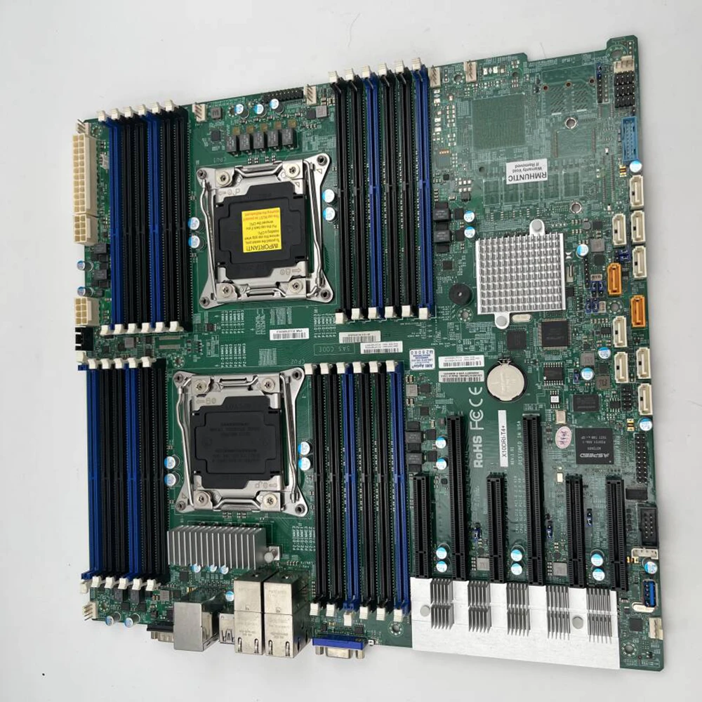 X10DRi-T4+ For Supermicro Server Motherboard E5-2600 v4/v3 Family Quad LAN W/ Intel® X540 10GBase-T LGA2011 DDR4