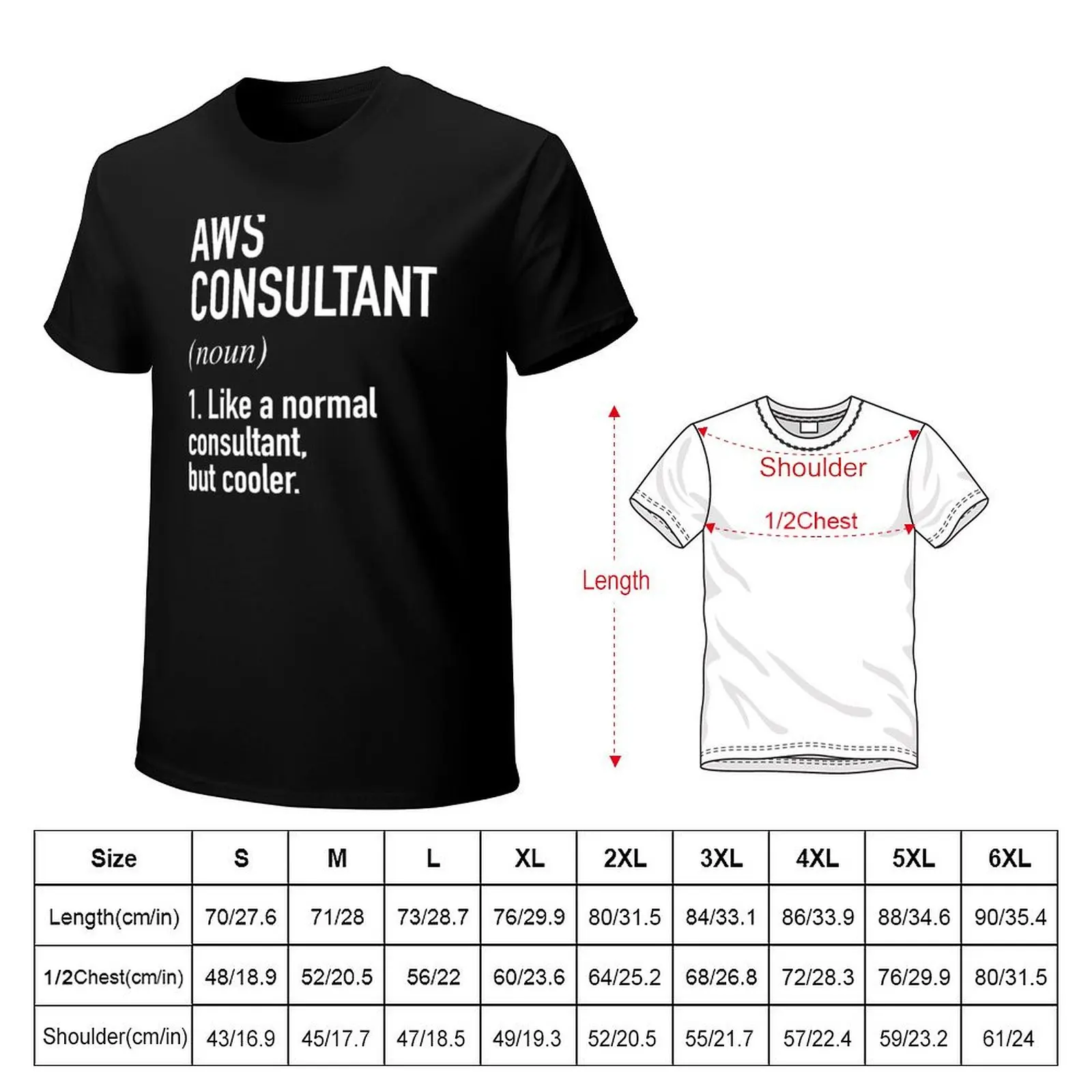 AWS Consultant Defined T-Shirt Quick Dry Light Sports T-Shirt