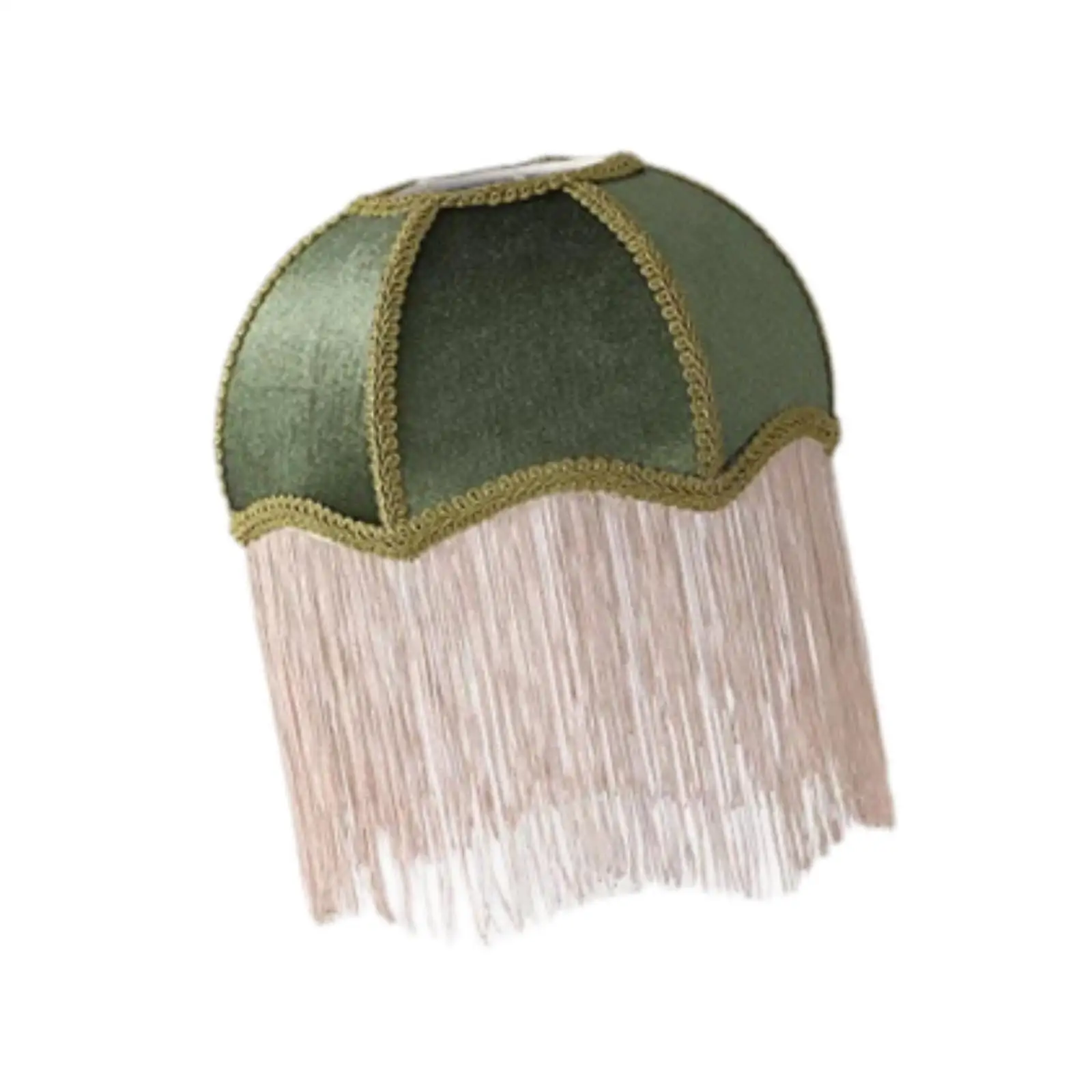 Decorative French Fabric Lampshade for Bedside Lamp E27 Replacement Floor Lamp Cover for Living Room