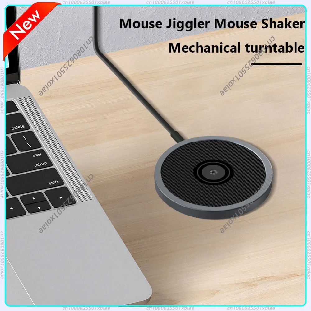 Automatic Mouse Movement Simulator with Button Virtual Mouse Mover 5V 1A Wired Wireless Mouse Compatible for Computer Awakening