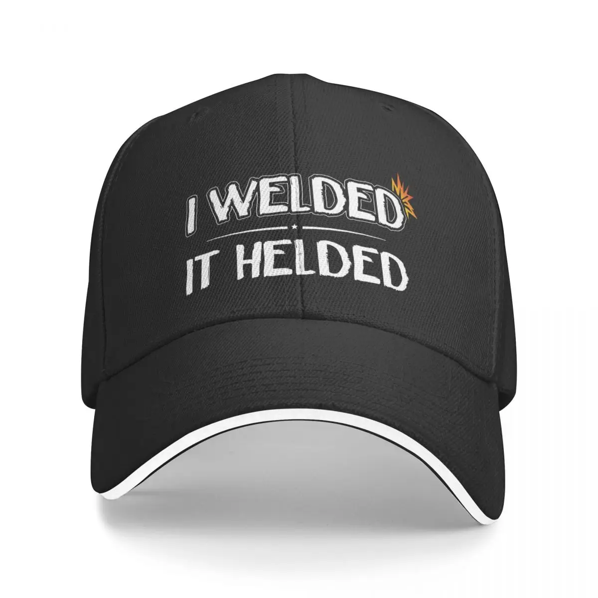 

I Welded It Helded Funny Welding Baseball Cap Hat Beach Golf Wear Golf Cap Vintage Sun Hats For Women Men's