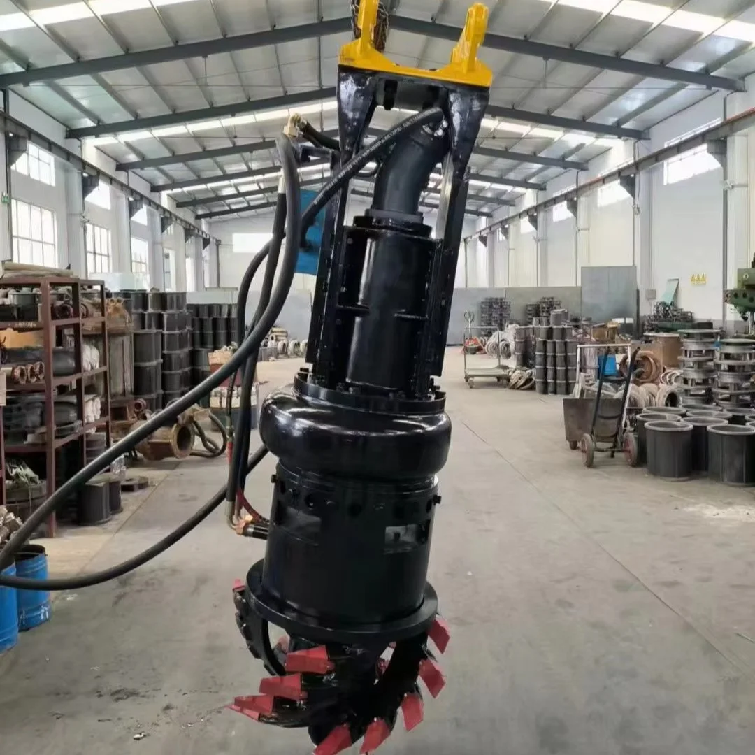 

Sand Hydraulic Submersible Slurry Pump Dredger for Pumping Sand Gravel With Agitator