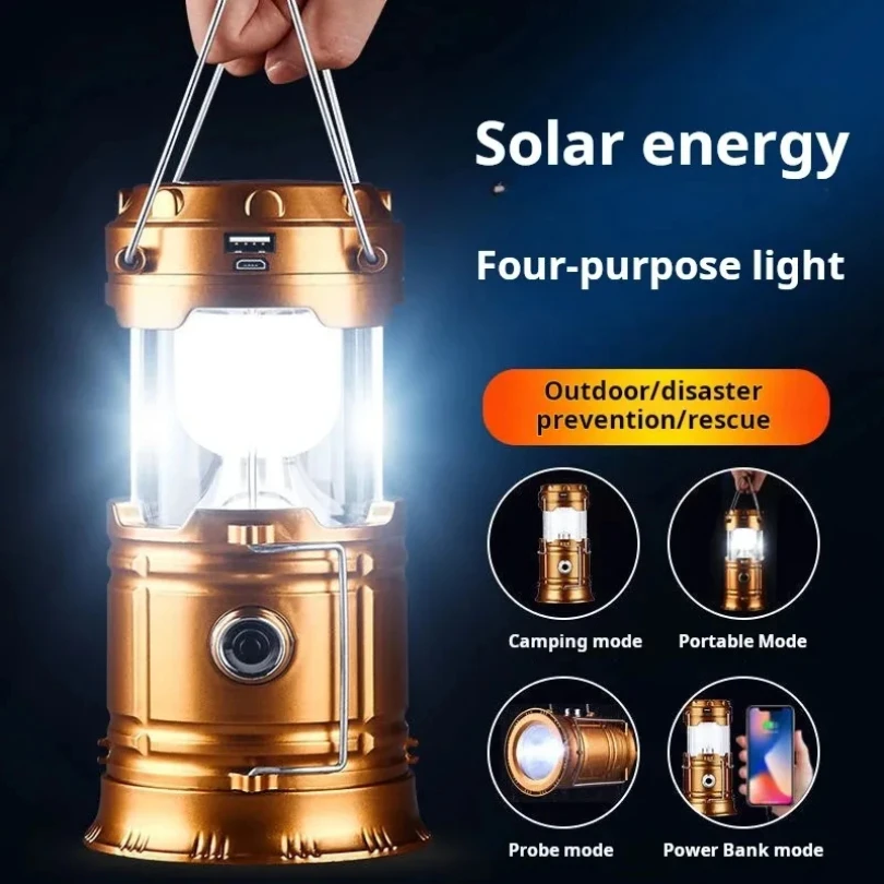 

Camping light, solar multifunctional camping light, tent light, work light, outdoor lighting, portable horse light