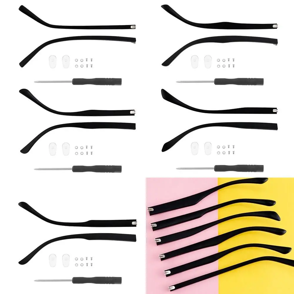 Convex Tooth Repair Tool Universal Eyewear Accessories Spectacle Frame Replacement Leg Glasses Arm