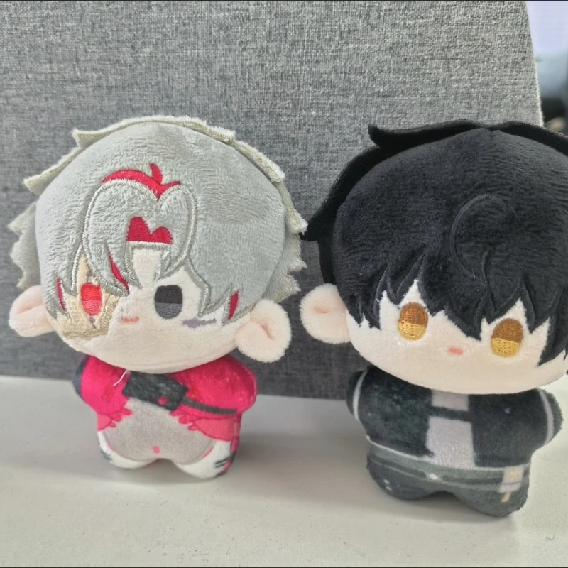 10cm Anime juego Wuthering Waves cicatriz Kawaii Cosplay muñeca de algodón estrella de mar cuerpo Mini peluches suaves llavero figuras de juguete regalo para seguidores