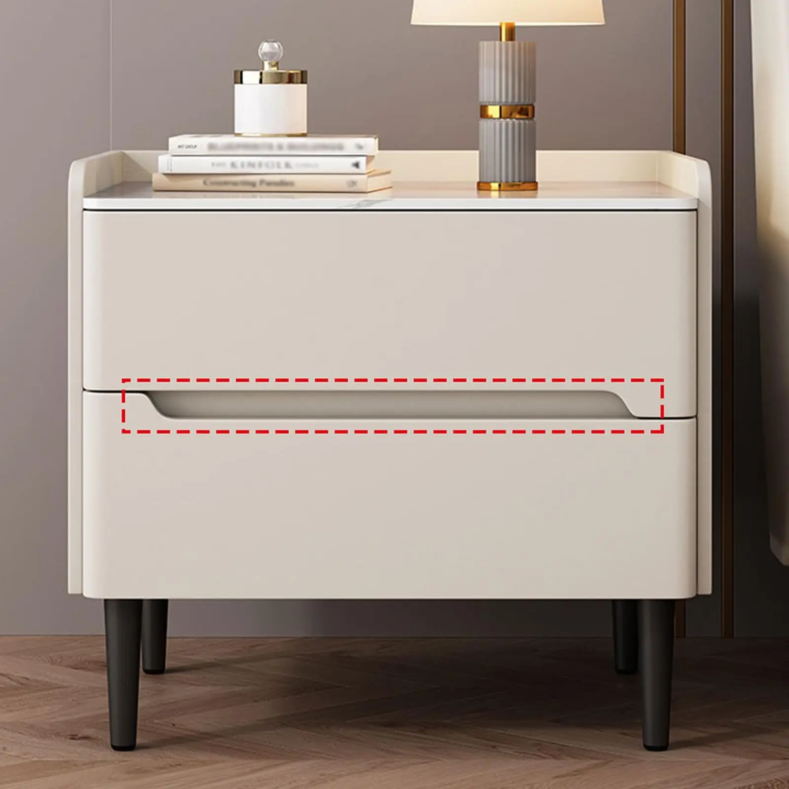 متعددة الوظائف شحن لاسلكي الذكية مكبر الصوت الجدول الأثاث طاولة السرير غرفة نوم حديثة منضدة ليلية ذكية #6