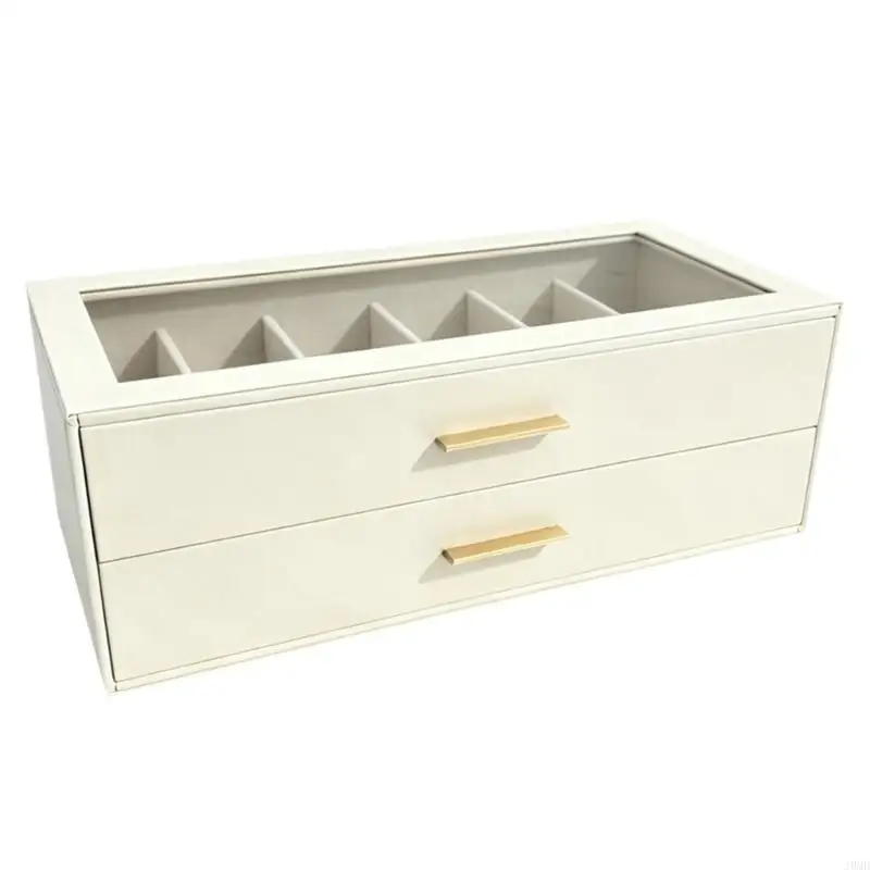 Double Layer Sunglasses Case With 12 Compartments And Stylish Design Display Case JOMD
