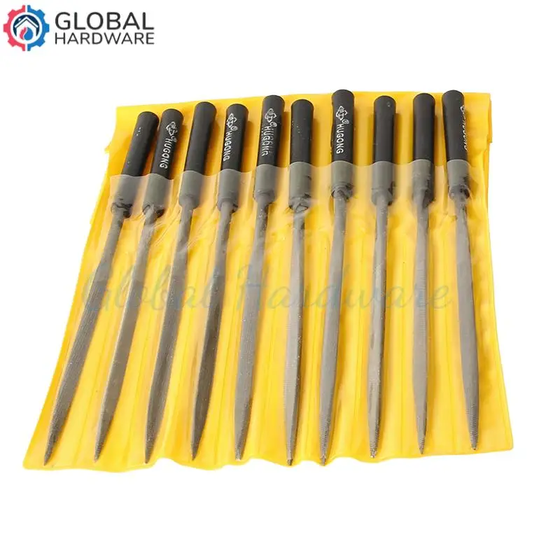 

10pcs/set Metal Needle File Set Wood Rasp Metal Polishing Hand FileTools Steel Rasp Needl Filing For Metal Glass Stone Wood