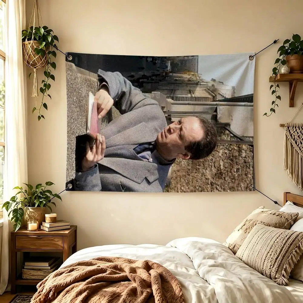 Thinker A-Albert C-Camus  Flag Suitable For Party Club Outdoor Interior Wall Decoration Banner Fans Gift