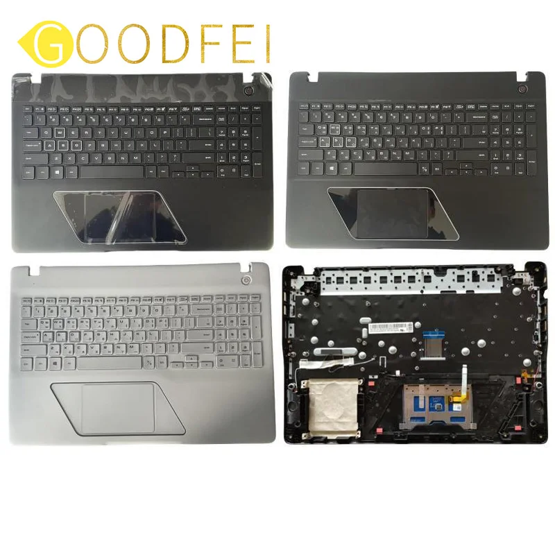 

New For Sasung 8500GM 800G5M Notebook Keyboard Bezel Top Cover Touch Pad Black English Palmrest Upper Case Laptop Accessories