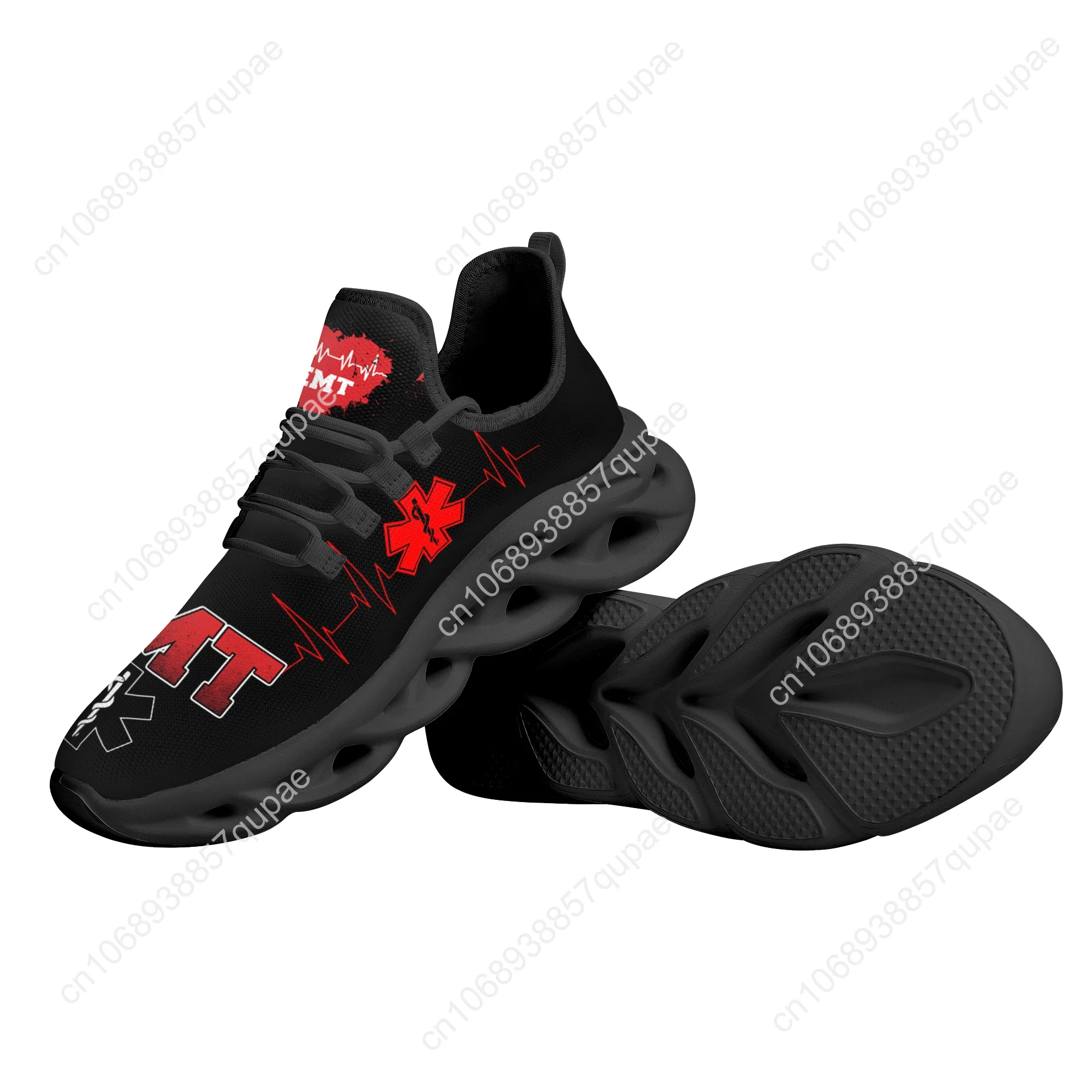 Fashion Paramedic EMT EMS Flats Sneakers Shoes Mens Womens Sports Shoes Fashion High Quality DIY Sneaker Custom Made Shoe 6