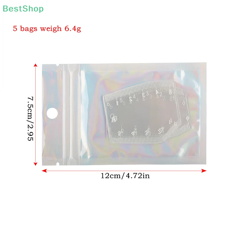 ♥♥♥Portable Instant Brow Shaper Drawing Eyebrow Design Ruler,Precision Shaping Tool,Long Lasting