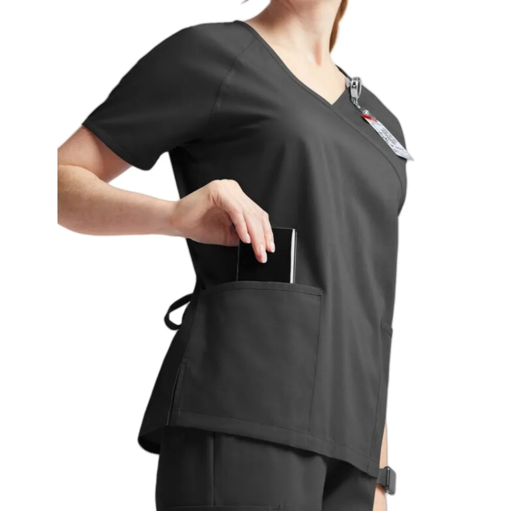 ملابس بغسيل اليدين بأكمام قصيرة ، زي عمل طبيب أسنان نسائي ، مجموعة مقسمة للبيع بالجملة