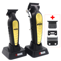 WMARK NG-138 NG-338 Professional Hair Clipper Kit for Men DLC Blade with Base Charger Hair Cutting Machine Finishing Machine