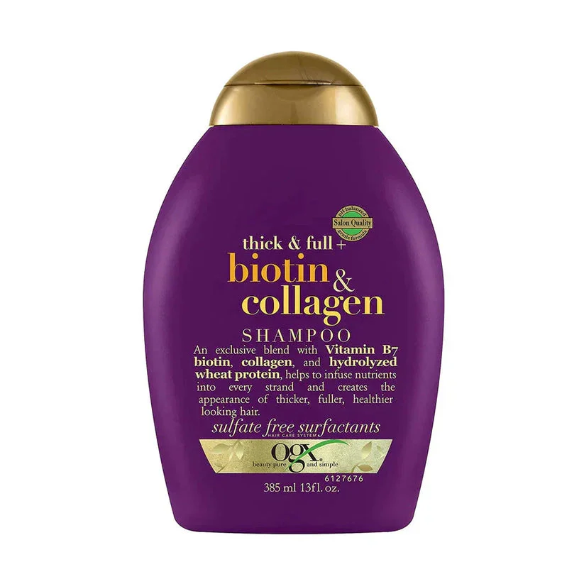 OGX Biotin Collagen Hair Thickening Shampoo 385ml