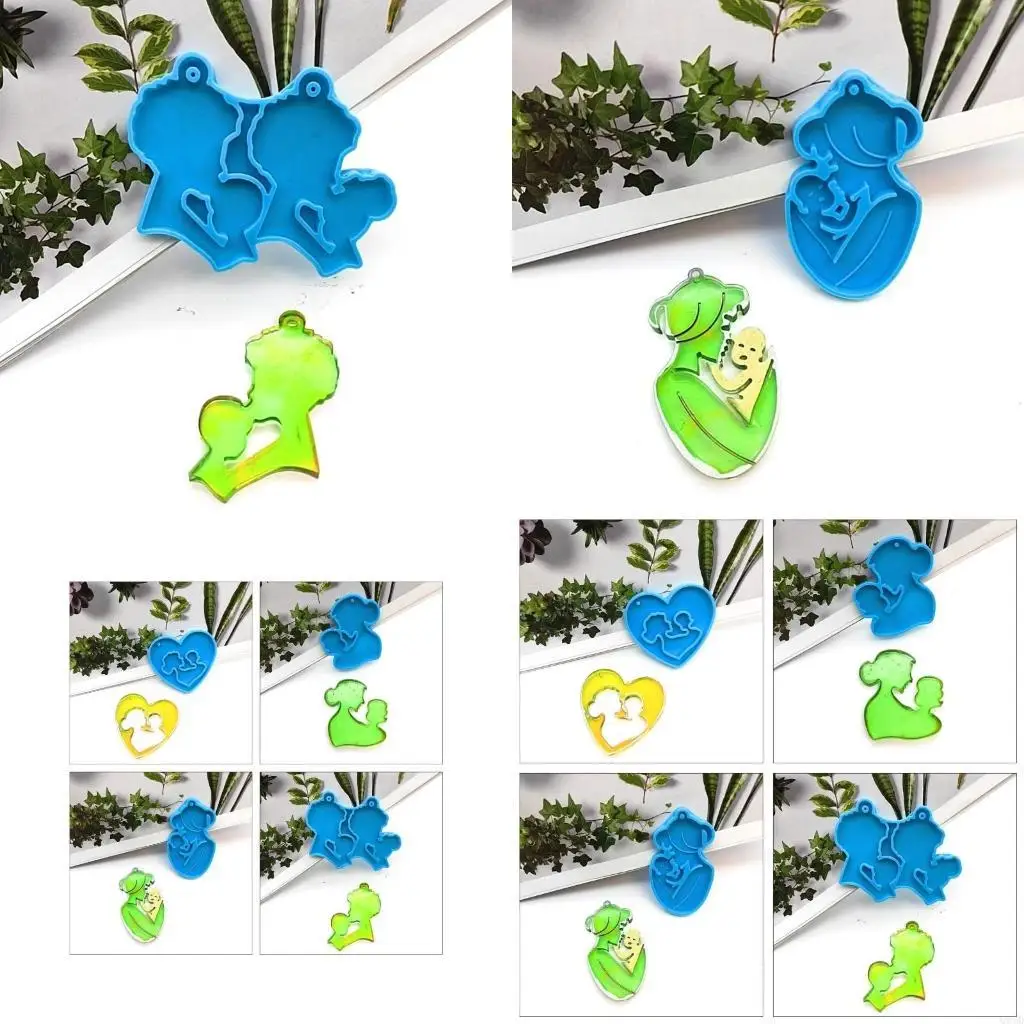  Thanksgiving Silicone Mold Pendant Epoxy Molds for Casting Resin Keychain Mold