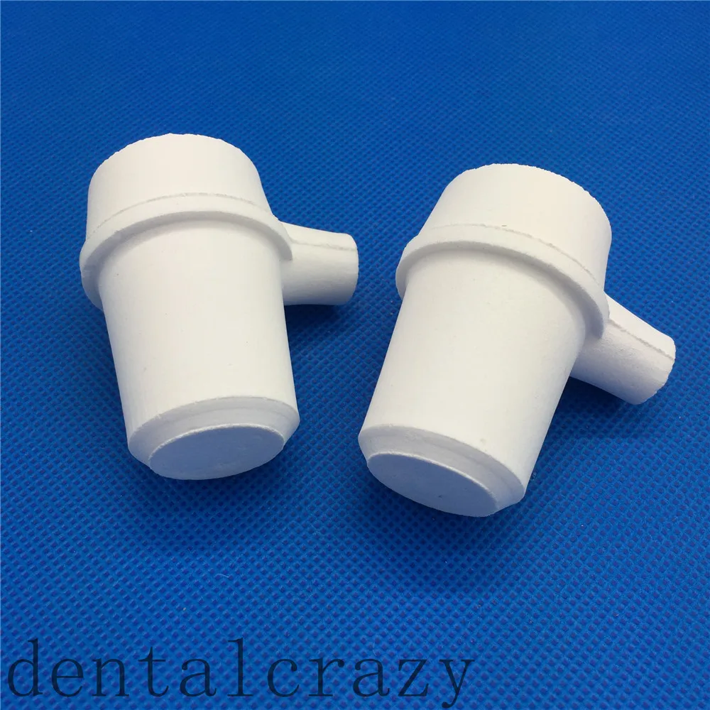 New Dental Lab Casting Quartz Crucible Hooded,Quartz Zirconia Centrifugal Casting Crucible Hooded