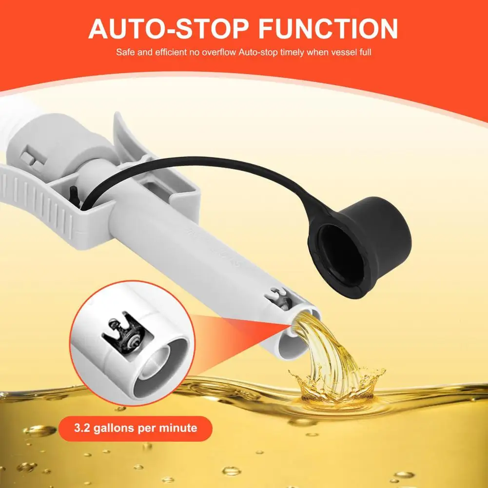 

Надежная доставка топлива Высокоэффективный комплект масляных насосов с функцией автоматической остановки Расходомер 2,4 галлона в минуту 4 адаптера для легкого и автофургона