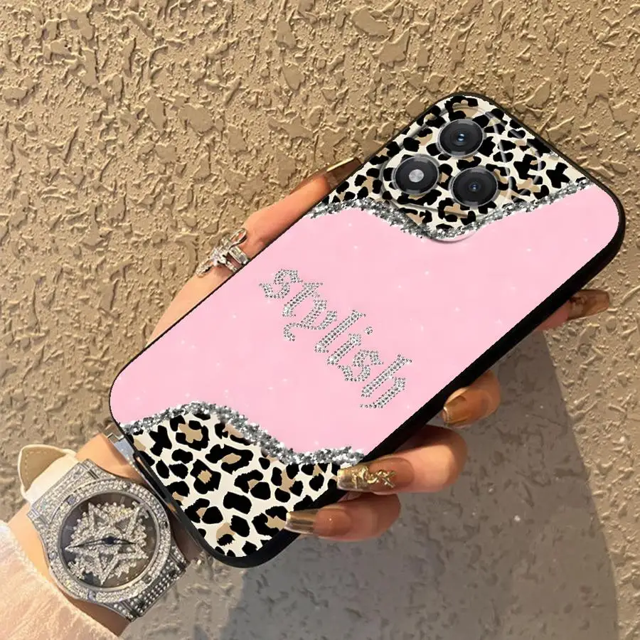 Creative PatternLetters Case for Honor Magic5Lite X7 X5b 200 400 Lite 8X 90 X8 70 X9a X6 Funda Phone Cover