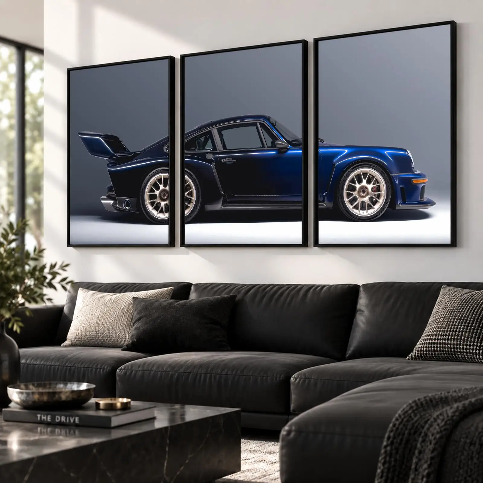 3pc Turbo Sorcerer Painting Calligraphy Canvas Poster Set Wall Art Prints for Bedroom Living Room Home Decor Gift